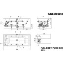 Kaldewei 266360263001 BW PURO Mod.663 FULL BODY, 1700 x