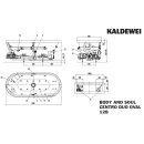 Kaldewei 282860003001 BW CENTRO Mod.128-1 BODY &amp;...
