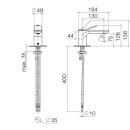 Dornbracht 33521845-06 WT-EHM ohne Ablaufgarnitur Lisse