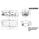 Kaldewei 290760020001 BW CLASSIC DUO Mod.107 BODY &amp;...