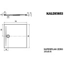 Kaldewei 351047980001 DW SUPERPLAN ZERO Mod.1510-5, 700 x