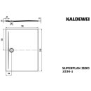 Kaldewei 353600010001 DW SUPERPLAN ZERO Mod.1536-1, 700 x