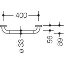 HEWI 801.36.110 90 Haltegriff Ser 801 d:33,