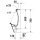 DURAVIT 0826252000 Urinal Starck 3, Zulauf von oben