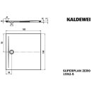 Kaldewei 359247980669 DW SUPERPLAN ZERO Mod.1592-5, 1500 x