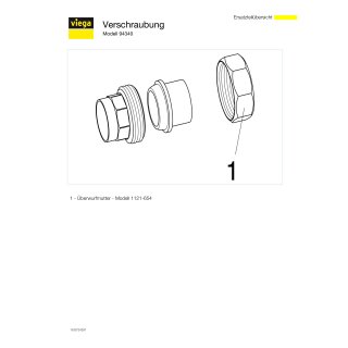 VIEGA 104399 Verschraubung 94340