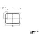 Kaldewei 361547980662 DW CAYONOPLAN MIT WANNENTR&Auml;GER