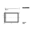Kaldewei 412346300661 DW NEXSYS Mod.2623, 900 x 1400, warm