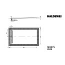 Kaldewei 412546300663 DW NEXSYS Mod.2625, 800x1600, cool