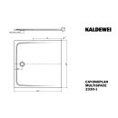 Kaldewei 414047682711 DW CAYONOPLAN Mod.2330-5, 1200 x