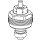 Viega 134518 Thermostatoberteil 1011.51