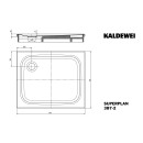 Kaldewei 447748043665 DW SUPERPLAN mit Wannentr&auml;ger