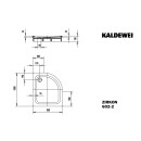 Kaldewei 456748043661 DW ZIRKON MIT WANNENTR&Auml;GER Mod.602-2,