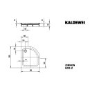 Kaldewei 456748043666 DW ZIRKON MIT WANNENTR&Auml;GER Mod.602-2,