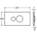 VIEGA 686543 WC Bet&auml;tigungsplatte Visign