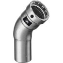 Viega 694708 Bogen 45 Grad mit SC Megapress