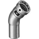 VIEGA 694746 Bogen 45 Grad mit SC Megapress