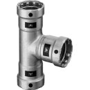 VIEGA 694968 T-St&uuml;ck mit SC Megapress 4218