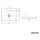 Kaldewei 902206003001 Aufsatzwaschtisch CONO Mod.3086,