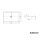 Kaldewei 906006003671 Unterb.-WT SILENIO UNTERBAUWASCHTISCH