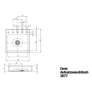 Kaldewei 908406013663 Aufsatzwaschtisch CONO Mod.3077, 500