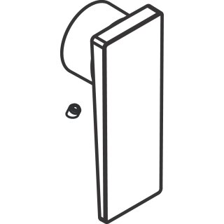 HANSGROHE 93163000 Zungengriff Metropol 2-Loch WTM chrom