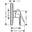 HANSGROHE 72667670 Brausemischer Unterputz Rebris S