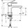 HANSGROHE 72506000 Standventil 80 Rebris E