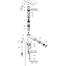 HANSGROHE 72212000 Bidetmischer Rebris S mit Metall