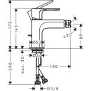 HANSGROHE 72210670 Bidetmischer Rebris S
