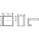 AXOR 42649310 Rasierspiegel Axor Universal