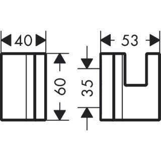 AXOR 42611830 Handtuchhaken Axor Universal