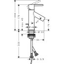 AXOR 10102990 Waschtischmischer 80 Axor Starck
