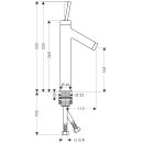 AXOR 10123820 Waschtischmischer 170 Axor Starck
