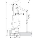 AXOR 10456990 Wannenmischer Axor Starck Fertigset