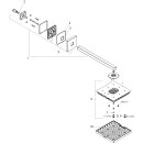 AXOR 10925310 Kopfbrause Axor Starck 240x240mm