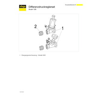 VIEGA 719562 Differenzdruckreglerset Fonterra