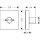 AXOR 10972330 Absperrventil Unterputz Axor Starck