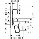 AXOR 11425140 Wannenmischer Unterputz Axor Urquiola