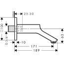 AXOR 11430140 Wanneneinlauf Axor Urquiola DN20