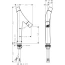 AXOR 12012140 Zweigriff Waschtischarmatur 170 Axor