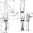 AXOR 12174800 Waschtischmischer Axor Starck Organic