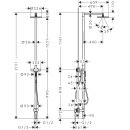 AXOR 12670990 Nature Duschs&auml;ule Axor Starck mit
