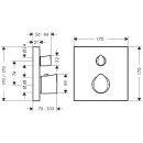 AXOR 12715950 Thermostat UP Axor Starck Organic