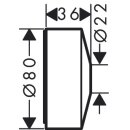 AXOR 13610820 Verl&auml;ngerungsrosette Axor One BN