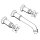 AXOR 16532800 3-Loch Waschtischarmatur Axor