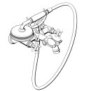 AXOR 16540340 Zweigriff Wannenarmatur Aufputz Axor