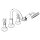 AXOR 16546310 4-Loch Wannenarmatur Axor Montreux