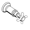 AXOR 16871340 Absperrventil Unterputz Axor Montreux