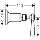AXOR 16872950 Absperrventil Unterputz Axor Montreux